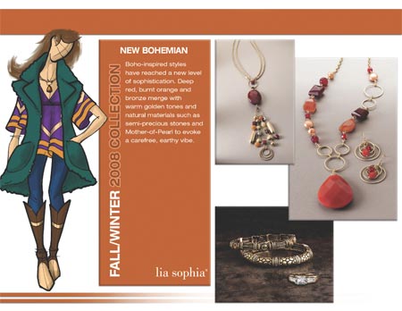 lia sophia bohemanian fall 2008 jewelry