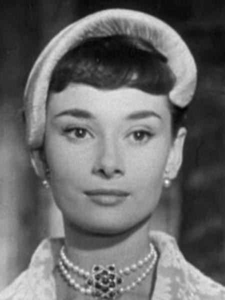 Audrey Hepburn from the trailer for the film Roman Holiday