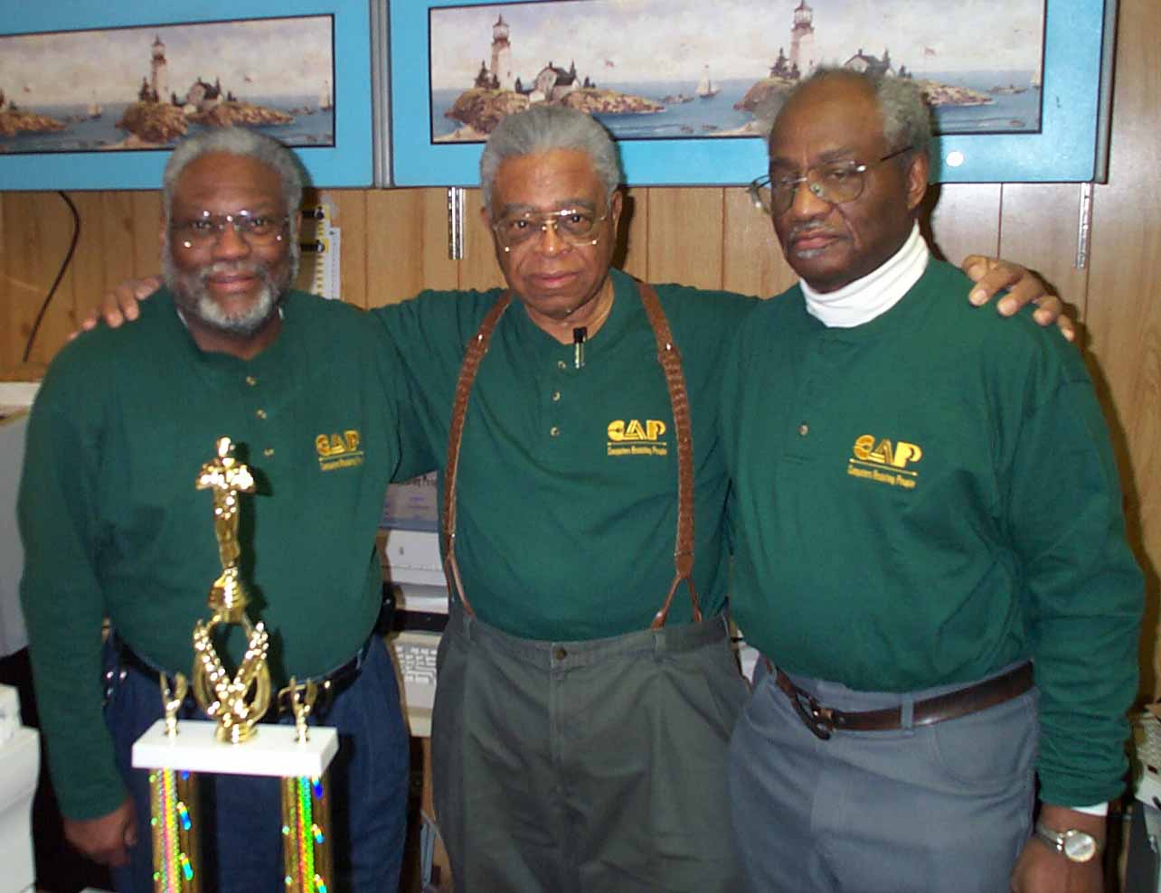 Arthur Phelps, Dan Davenport, Ken Eskridge