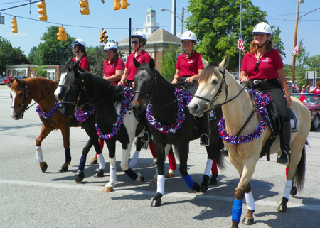 Women on horses