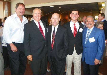 Bernie Kosar, Lute Harmon, Umberto Fedeli, Matthew Kaido and Sonny Orlando