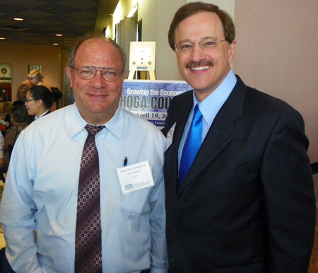 Eastlake Mayor Ted Andrzejewski and Middleburg Heights Mayor Gary Starr