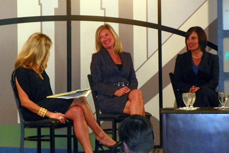 Stefani Schaefer, Tami Longanberger and Lieutenant Governor Mary Taylor