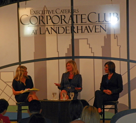 Stefani Schaefer, Tami Longanberger and Lieutenant Governor Mary Taylor