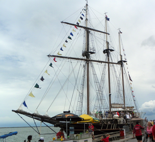 Tall Ship at Cleveland Festival