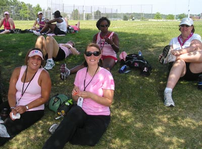 Cleveland Women walking 3 days for the Cure to Breast Cancer