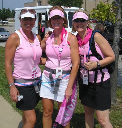 Cleveland Women walking 3 days for the Cure to Breast Cancer