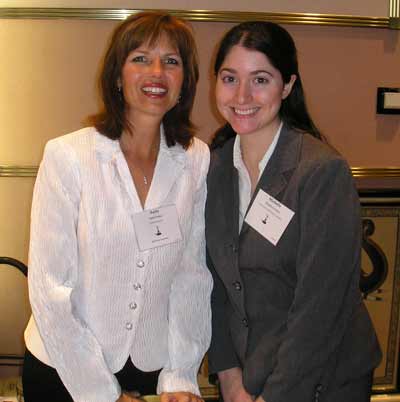 Anita Simko and Michelle Dunphy of Inside Business magazine