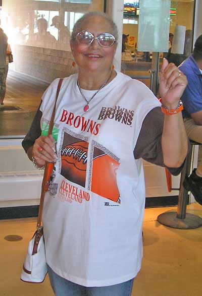 Cleveland Women at Cleveland Browns game