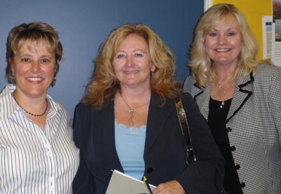 Lauren Penca, Darlene Morales and Katherine Miracle