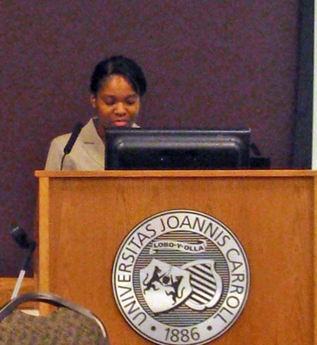 Cleveland Clinic Dr. Carmel Celestin at the ClevelandWomen.Com Future Leaders 2008 event
