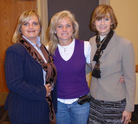 Juliana Kascsak, Cathy Horton and Marlene Kobzowicz