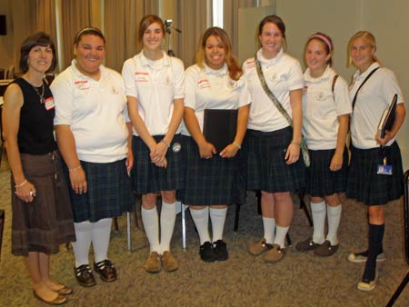 Saint Joseph Academy  High School girls of the ClevelandWomen.com Future Leaders 2007 Class