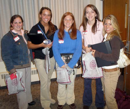 Walsh Jesuit  High School girls of the ClevelandWomen.com Future Leaders 2007 Class