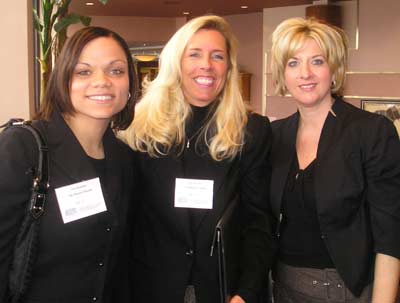 Vita Redding of The Word Church, Jill Albrecht of Fitzgibbons Arnold and Michelle Cater of IWI