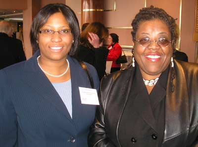 Robbin Hudson and Jacqueline Gillon of Neighborhood Leadership Institute