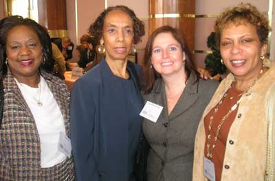 Wanda Davis, Betty K. Pinkney, Judge Bridget McCafferty, Zondra Moss