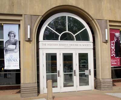 Western Reserve Historical Society entrance