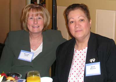 Maria Wonya and Michelle Cepik of the Cleveland Clinic