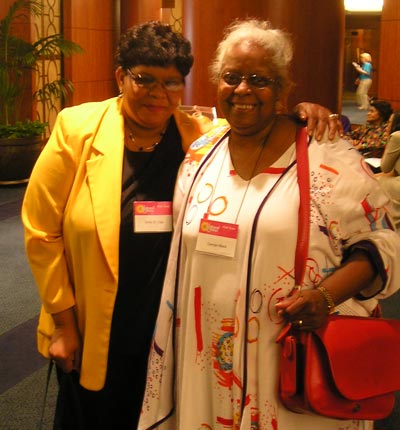 Doris St. Clair and Carolyn Mack
