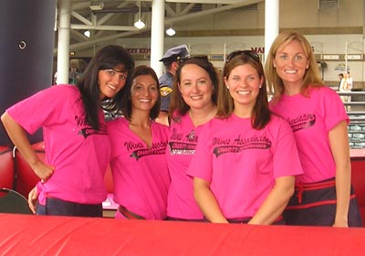 Cleveland Indians Wives Alison Pucci, Tatum Borowski, Kate Wedge, Molly Peralta, Abbie Blake