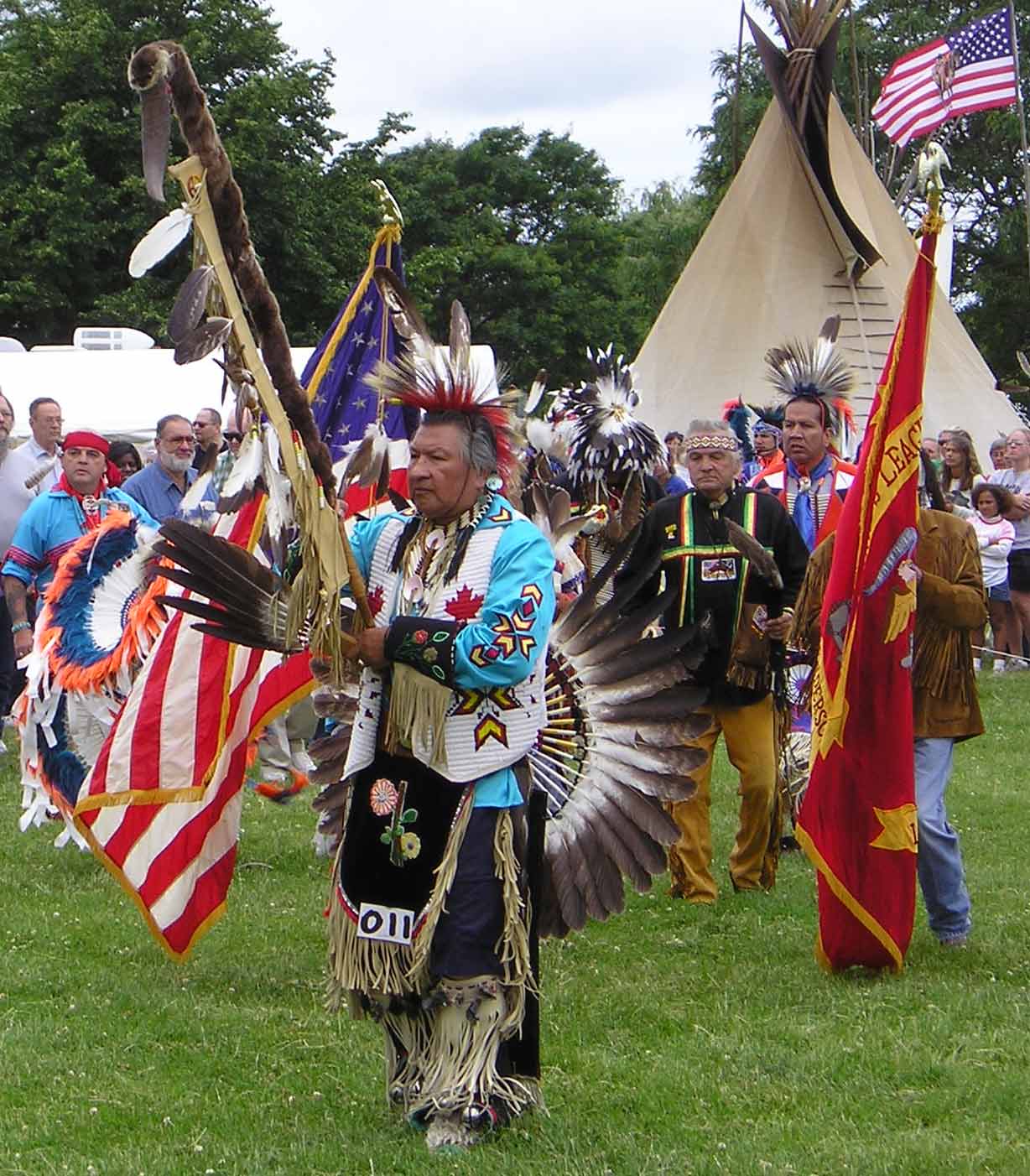 Grand Entrey at the Cleveland powwow