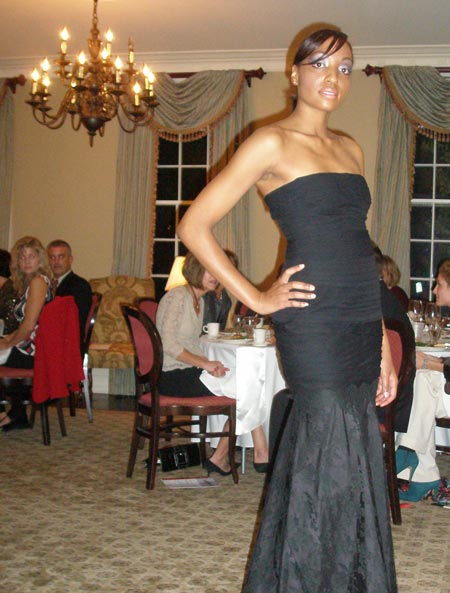 Virginia Marti Fashion Show - model in dress