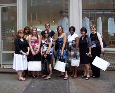 Fashion Merchandising Portfolio on Fashion Merchandising Students New York Study Tour