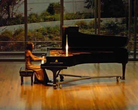 Arianna Korting at Opening Ceremonies of Mixon Hall - at the Cleveland Institute of Music CIM
