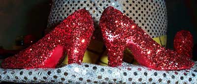 Ruby Slippers from Wizard of Oz