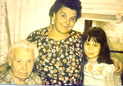 Danielle Serino with Grandmother and Great-Grandmother