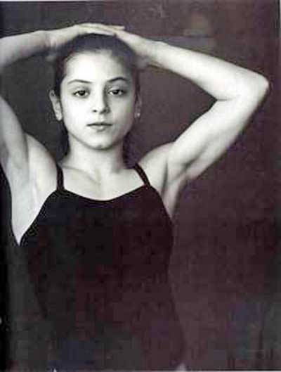 Young Gymnast Dominique Moceanu