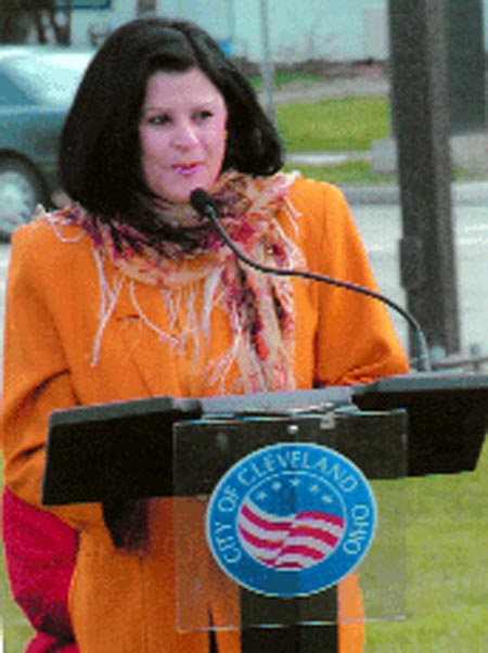 Dona Brady speaking