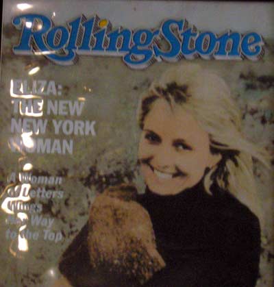 Eliza Wing, on cover of Rolling Stone Magazine