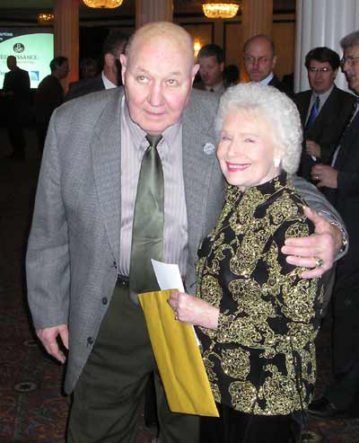 Browns and Kentucky legend Bob Gain and wife Kitty