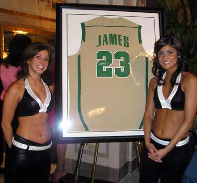 Lebron James Akron SVSM Jersey