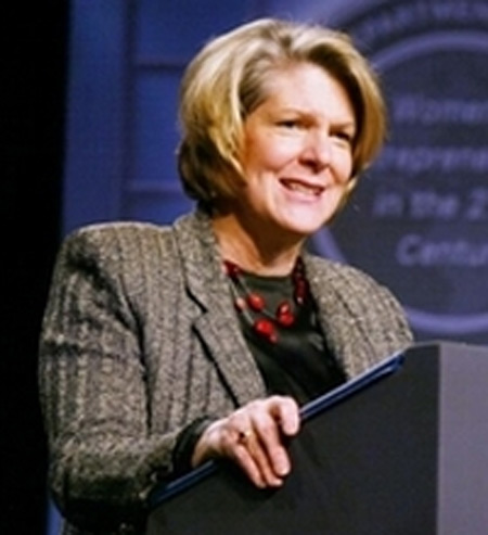 Cleveland Mayor Jane Campbell at the Podium
