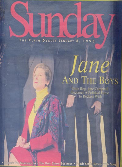 Jane Campbell in Plain Dealer Sunday Magazine