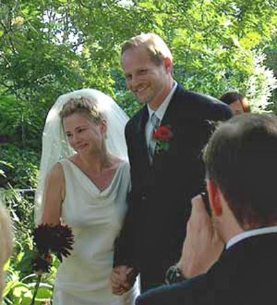 Kim and Ted Crow's wedding