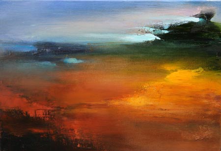 Lissa Bockrath Shapiro painting - Fleeting moments made permanent