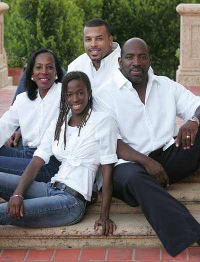 Madeline Manning Mims family