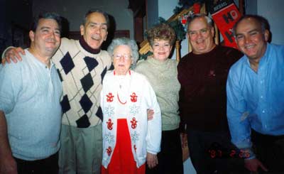 Mary Fitzpatrick with her Mother and Brothers