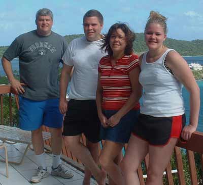 Lauren Will, Susan and Clare Lanphear at Smith Bay