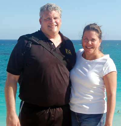 Lauren and Sue Lanphear at Tolum