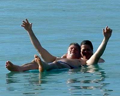 Lauren and Sue Lanphear in Megan's Bay