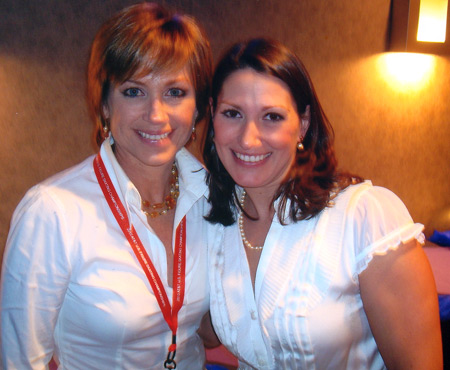 Dorothy Hamill and Tonia Kwiatkowski in 2010