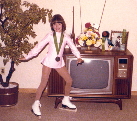 Tonia Kwiatkowski first competition - silver medal