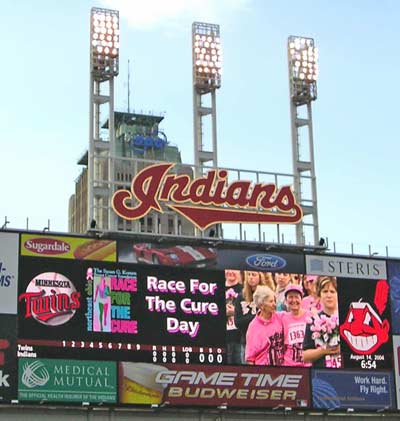 Race for the Cure Day at Jacob's Field