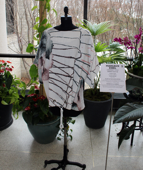 Dress designs from the Kent State School of Fashion at Orchid Mania's Fashion Meets the Botanicals