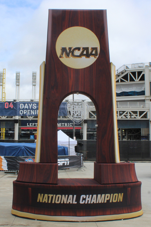 NCAA Women's Final Four trophy